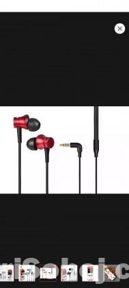 Mi Earphone with Ultra deep bass and mic (black)